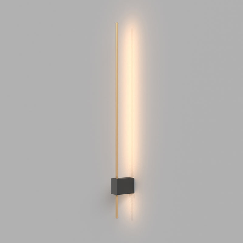 Aplica LED Iluminat Tehnic Maytoni Technical Pars Negru/Auriu , C070WL-L6GB3K - AsiHome