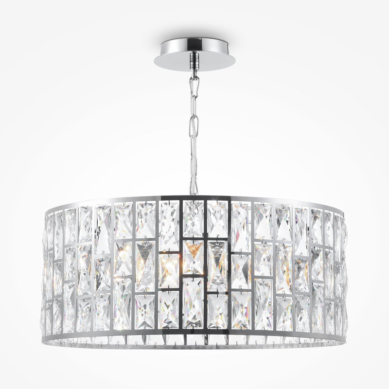 Lustra Dormitor  Maytoni Modern Gelid Crom 4XE27, MOD184-PL-04-CH - AsiHome