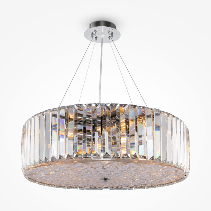 Plafoniera Cristal Maytoni Modern Recinto Crom 8XE27, MOD080CL-08CH - AsiHome