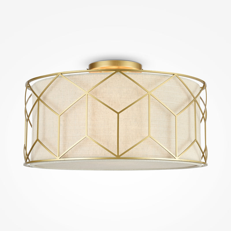Plafoniera clasica Maytoni Classic Messina Auriu, 3XE27, H223-PL-03-G - AsiHome