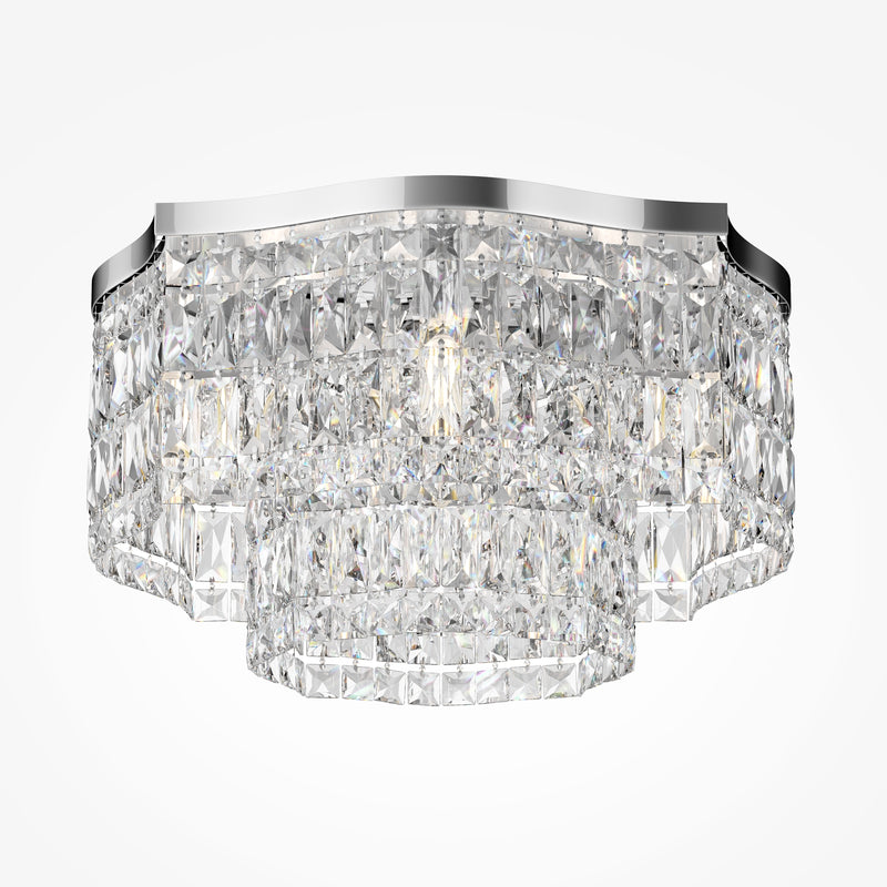 Plafoniera Cristal Maytoni Modern Dune Crom 6XE14, DIA005CL-06CH - AsiHome