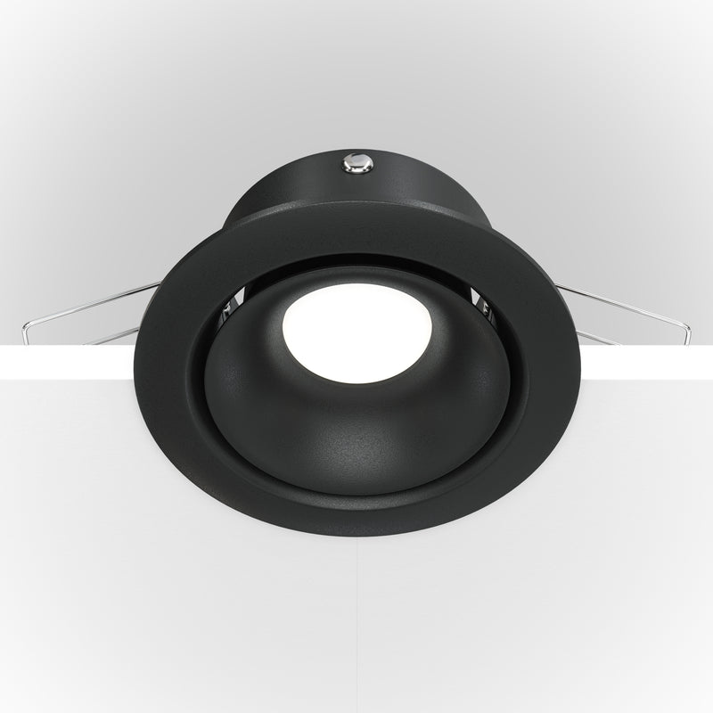Spot incastrat Maytoni Technical Yin Negru, 1XGU10, DL030-2-01B - AsiHome