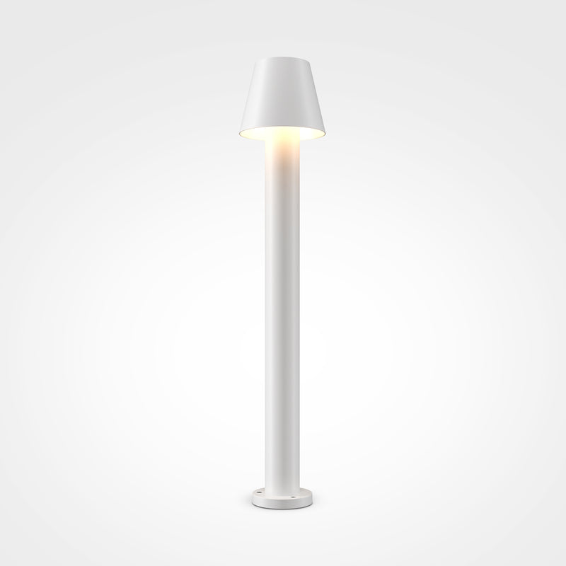 Stalp Exterior LED Maytoni Outdoor Harz Alb   , O421FL-L5W - AsiHome