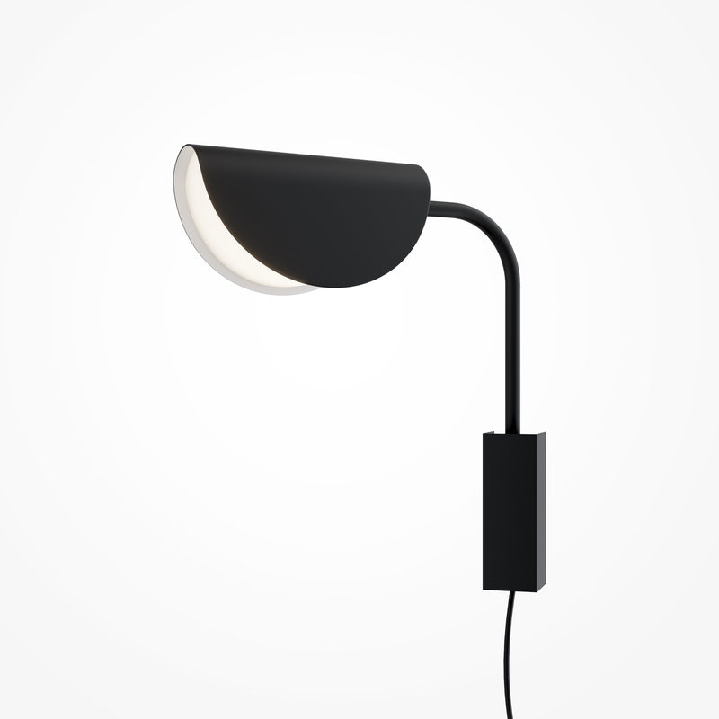 Aplica Moderna Maytoni Modern Mollis Negru, 1XG9, MOD126WL-01B - AsiHome