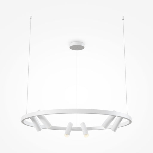 Lustra LED Maytoni Modern Satellite Alb   , MOD102PL-L42W - AsiHome