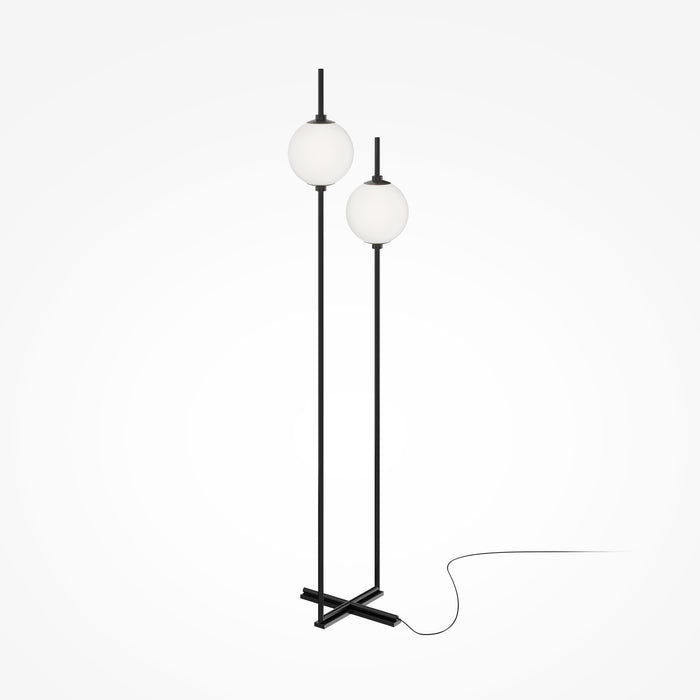 Lampadar LED Maytoni Modern The Sixth Sense Negru 2, Z020FL-L12BK - AsiHome