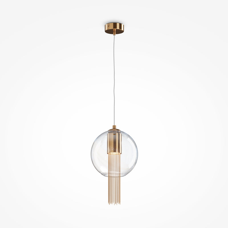 Lustra Moderna Maytoni Modern Flusso Bronz, 1XGU10, P095PL-01BZ - AsiHome